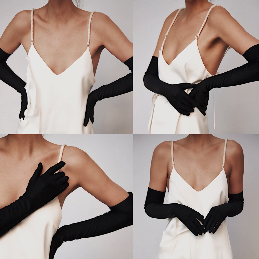 Выбираем длинные вечерние перчатки для особых случаев.