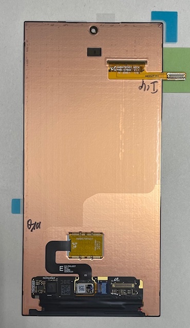 Дисплей с тачскрином Samsung (Самсунг) S24 Ultra / S928 (сервисный 100% оригинал) БЕЗ РАМКИ