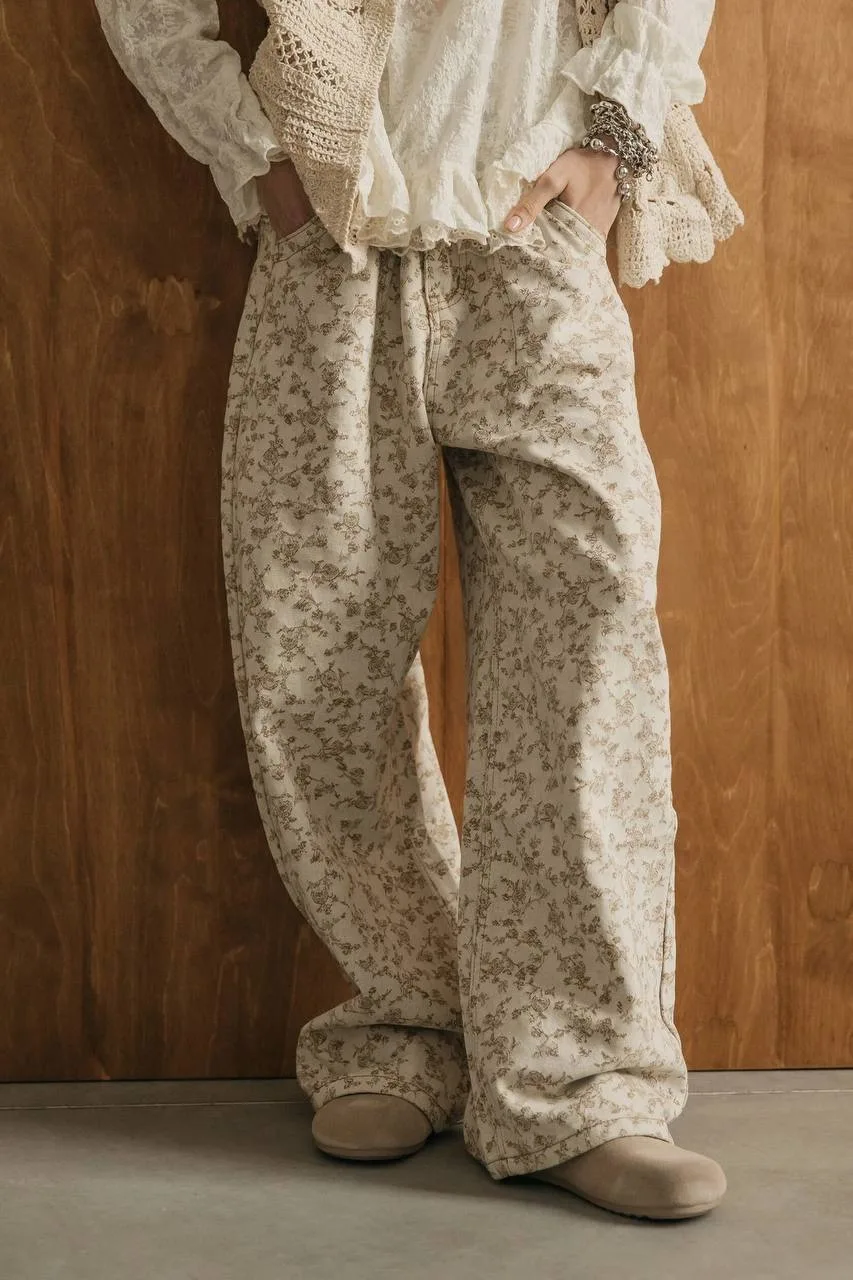 Джинсы авторские «Романс»