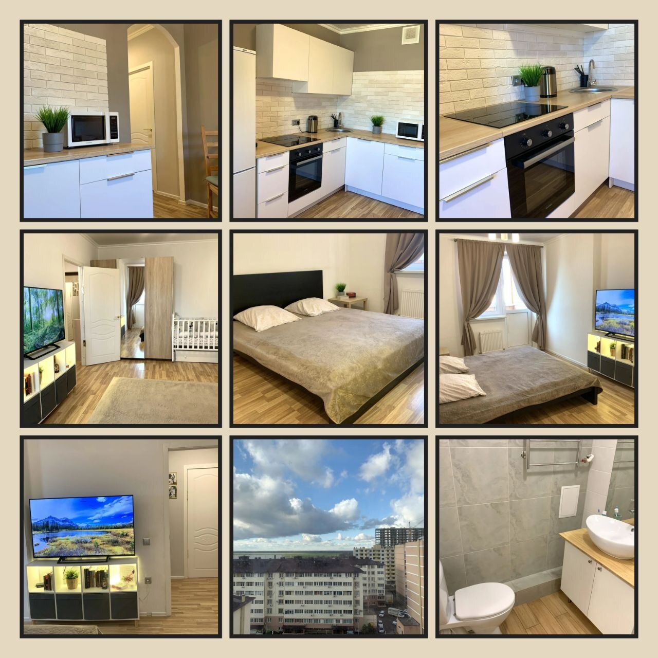 1-комнатная квартира, 36 м², ЖК На Красных Партизан 1 · СМР