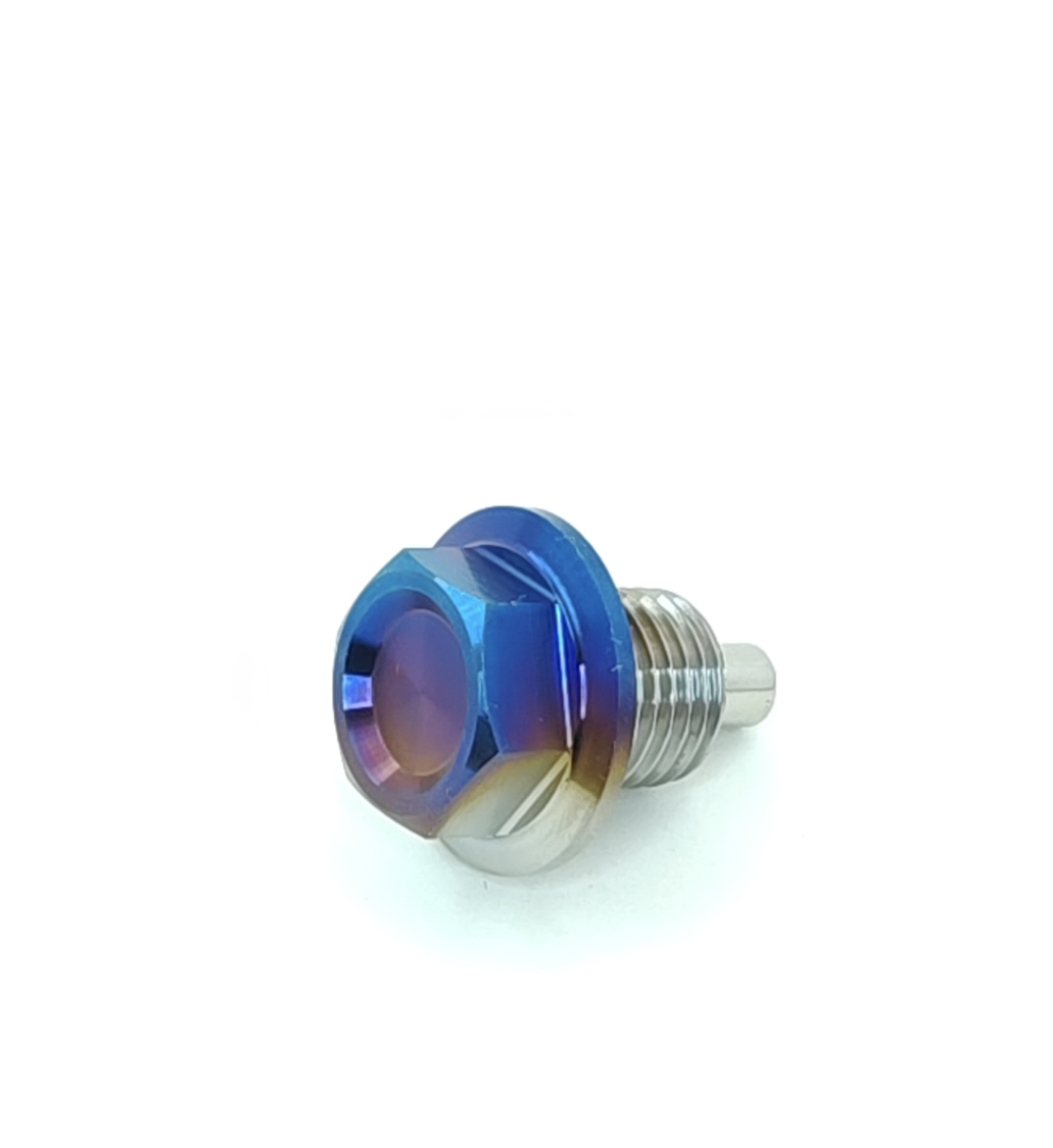 Titanium magnetic drain plug for Honda Type R, S2000