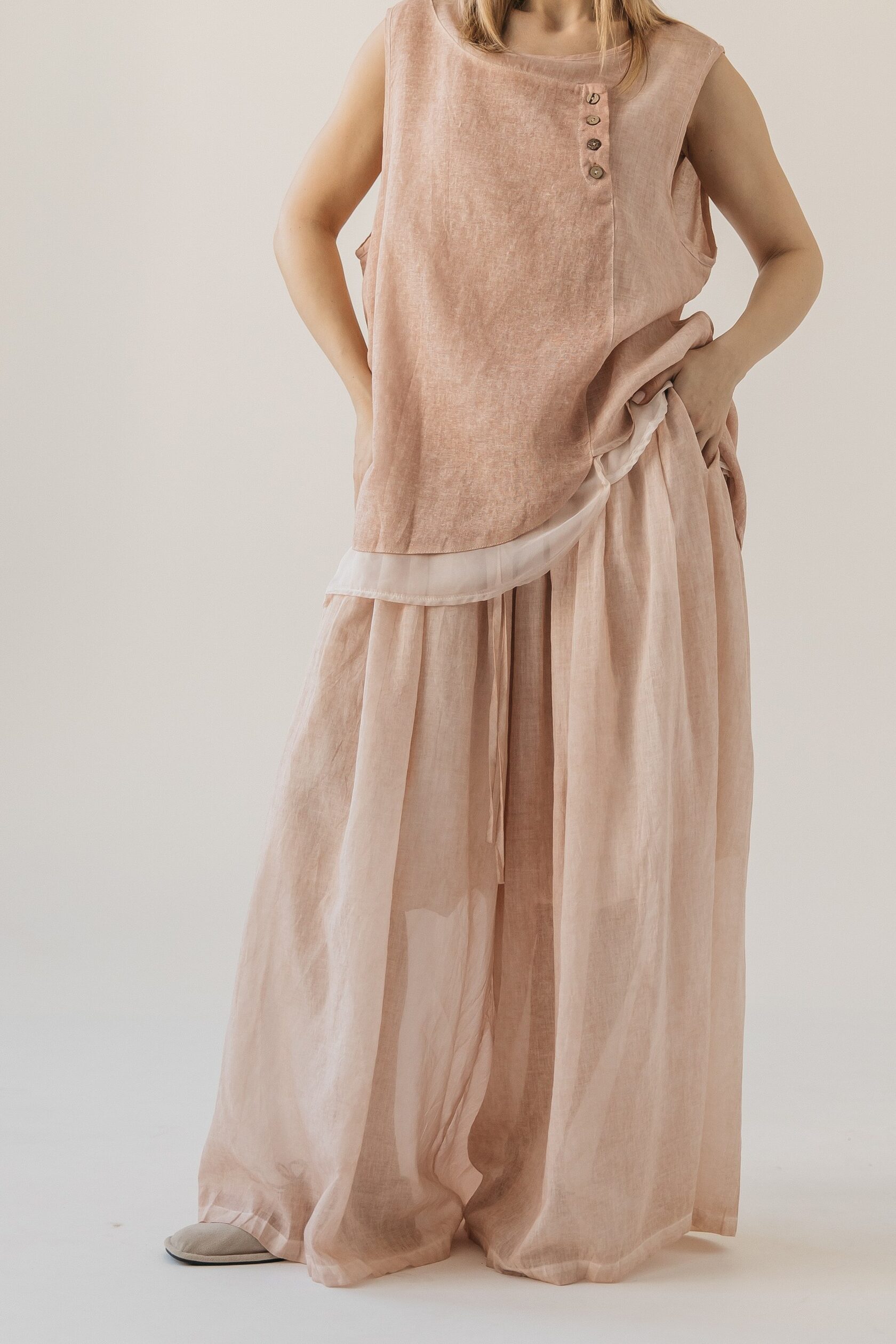 Брюки палаццо «Воздух»