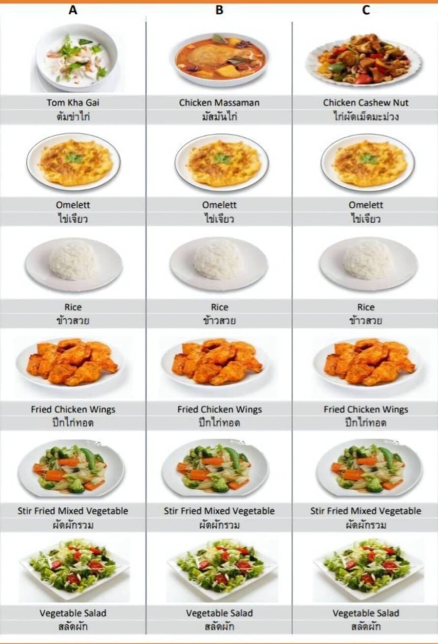 Тайский обед-буфет 300 бат 1 гость