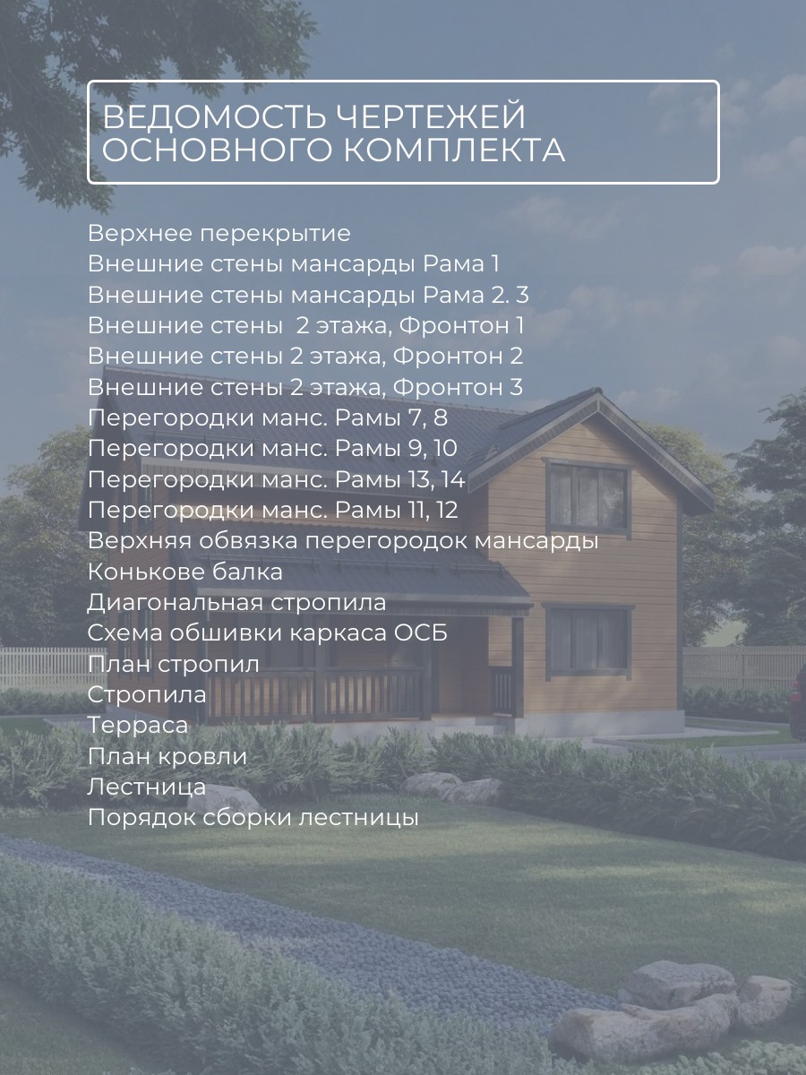 Проект дома 110 м2 / Каркасник / 2 этажа — фото 9