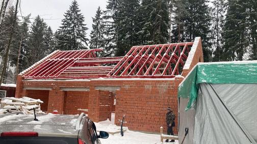 Строительство дома Барнхаус КС-125 — в стиле барнхаус, одноэтажный, фото 4