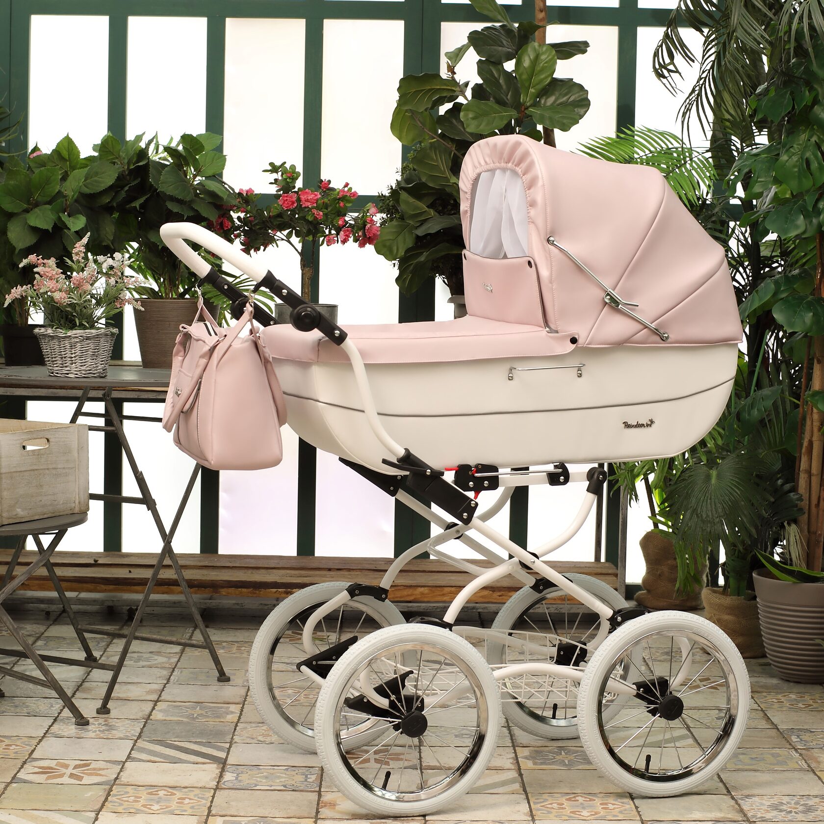 Универсальная коляска Reindeer Vintage цвет "Pearl" (VN4)