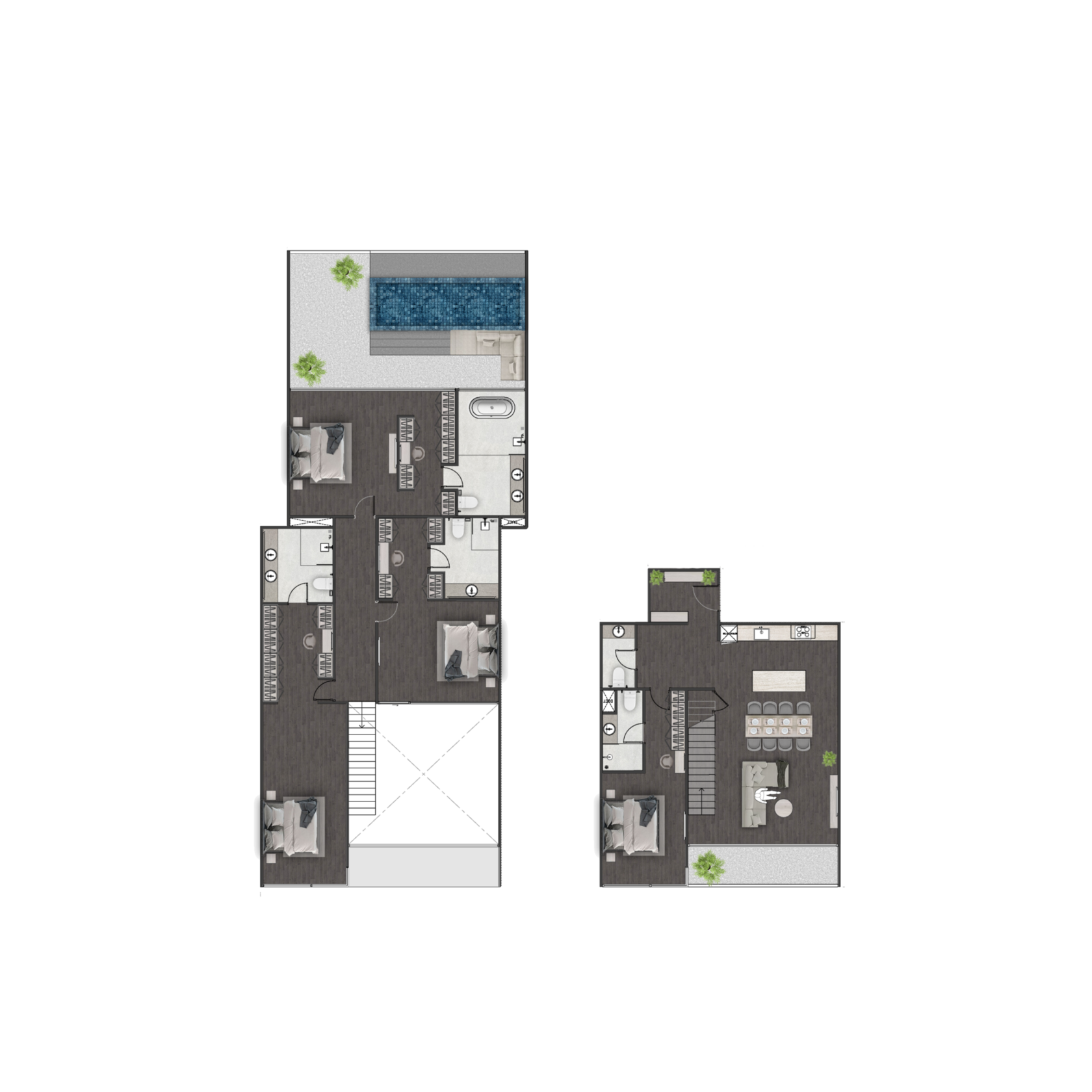 Unit 3707 — Penthouse · 269.75 m²