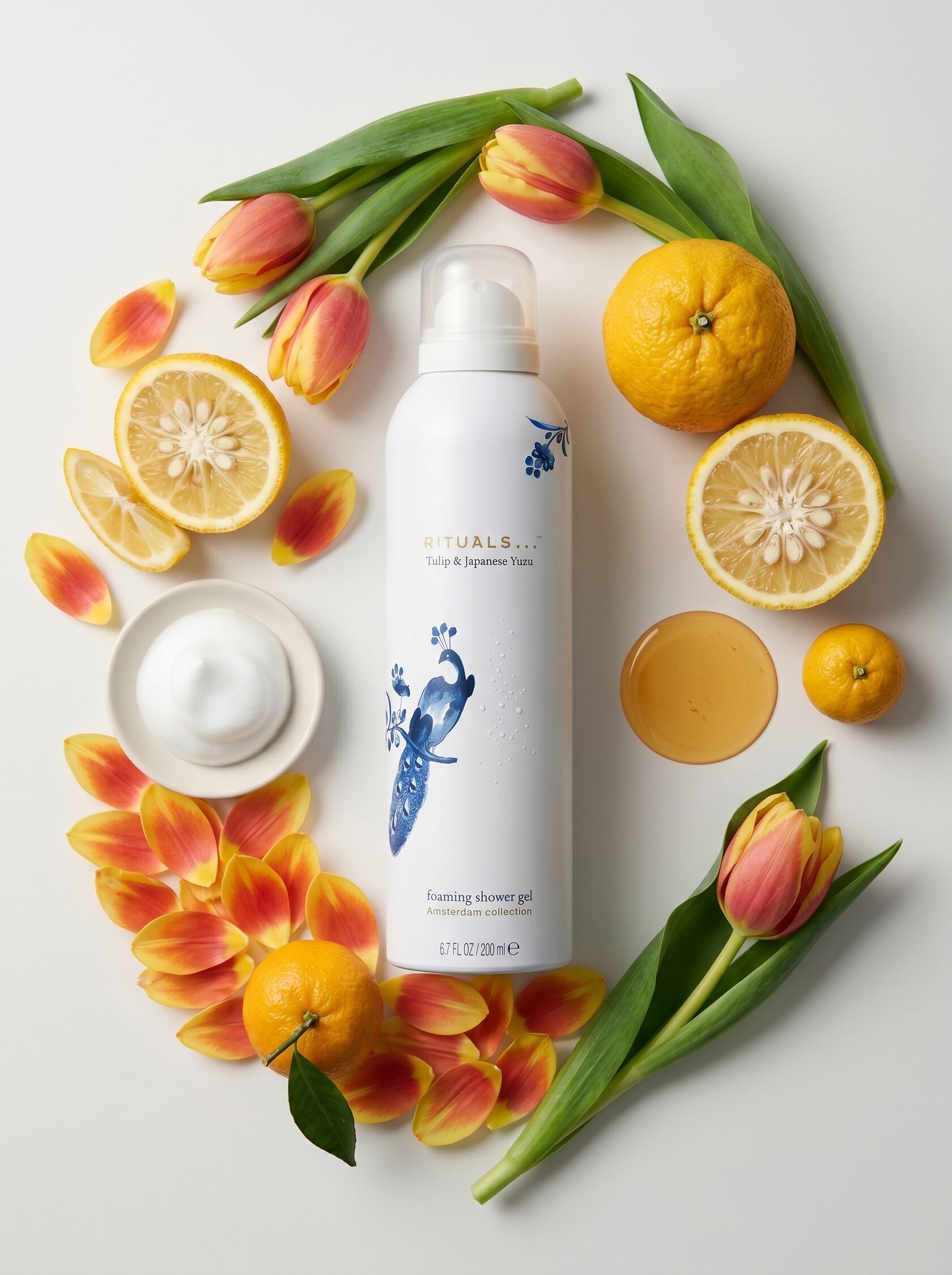Rituals Гель для душа "Amsterdam collection" c ароматом японского юдзу и голландского тюльпана 200 мл
