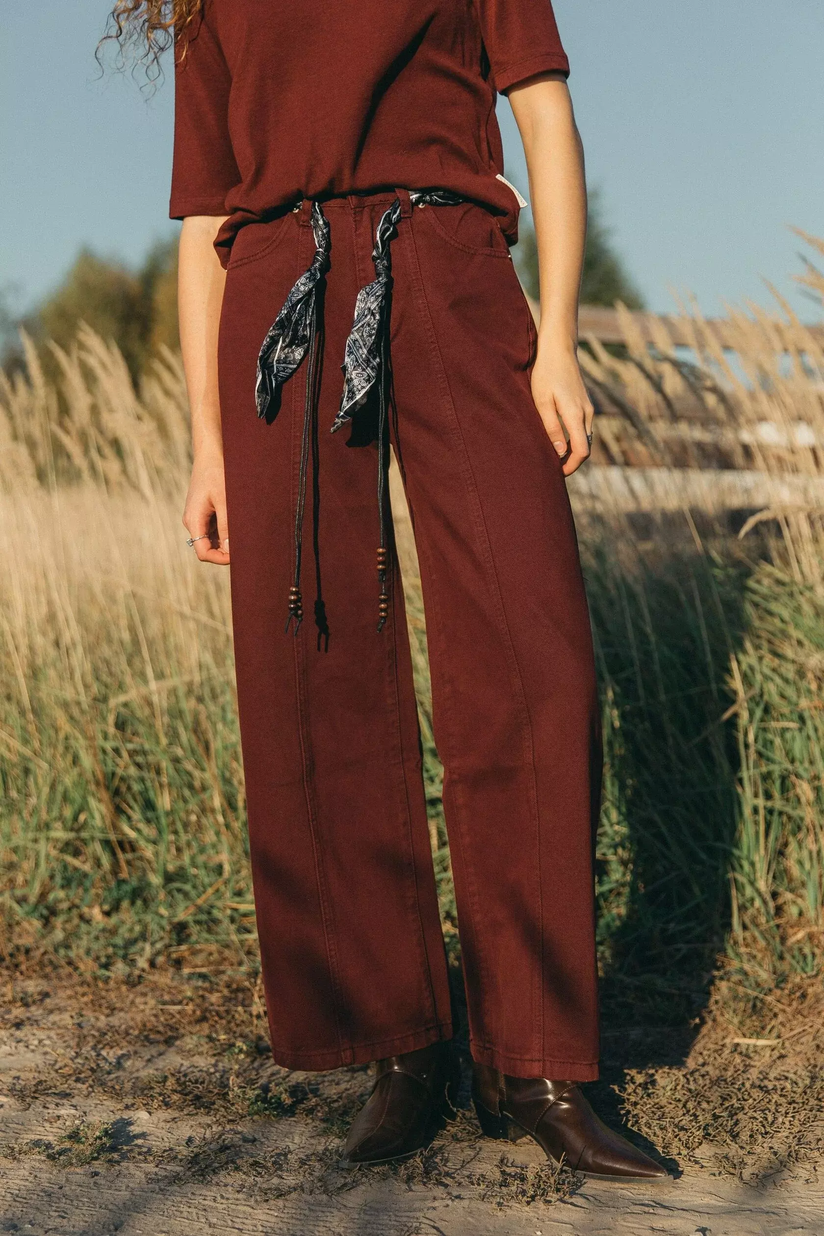 Джинсы палаццо PB «Классика»