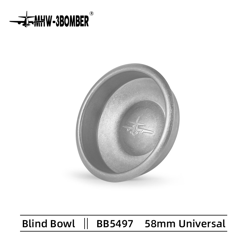 Слепая корзина для холдера Blind Bowl 58mm universal -silver spot
