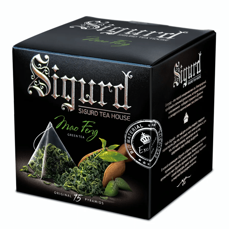 Чай SIGURD Green Tea Mao Feng зеленый Мао Фенг - Sigurd