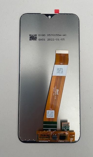 Дисплей с тачскрином Samsung (Самсунг) A015 / A01 (узкий шлейф) (черный)