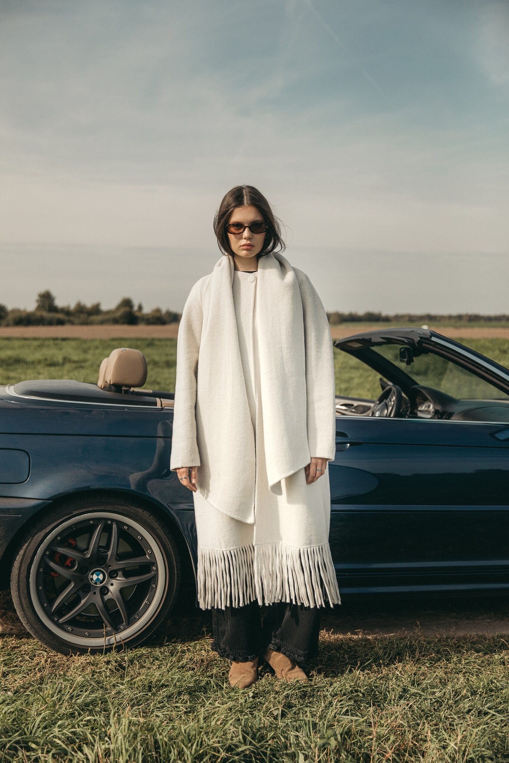 Пальто «Гранд Каньон» с шарфом