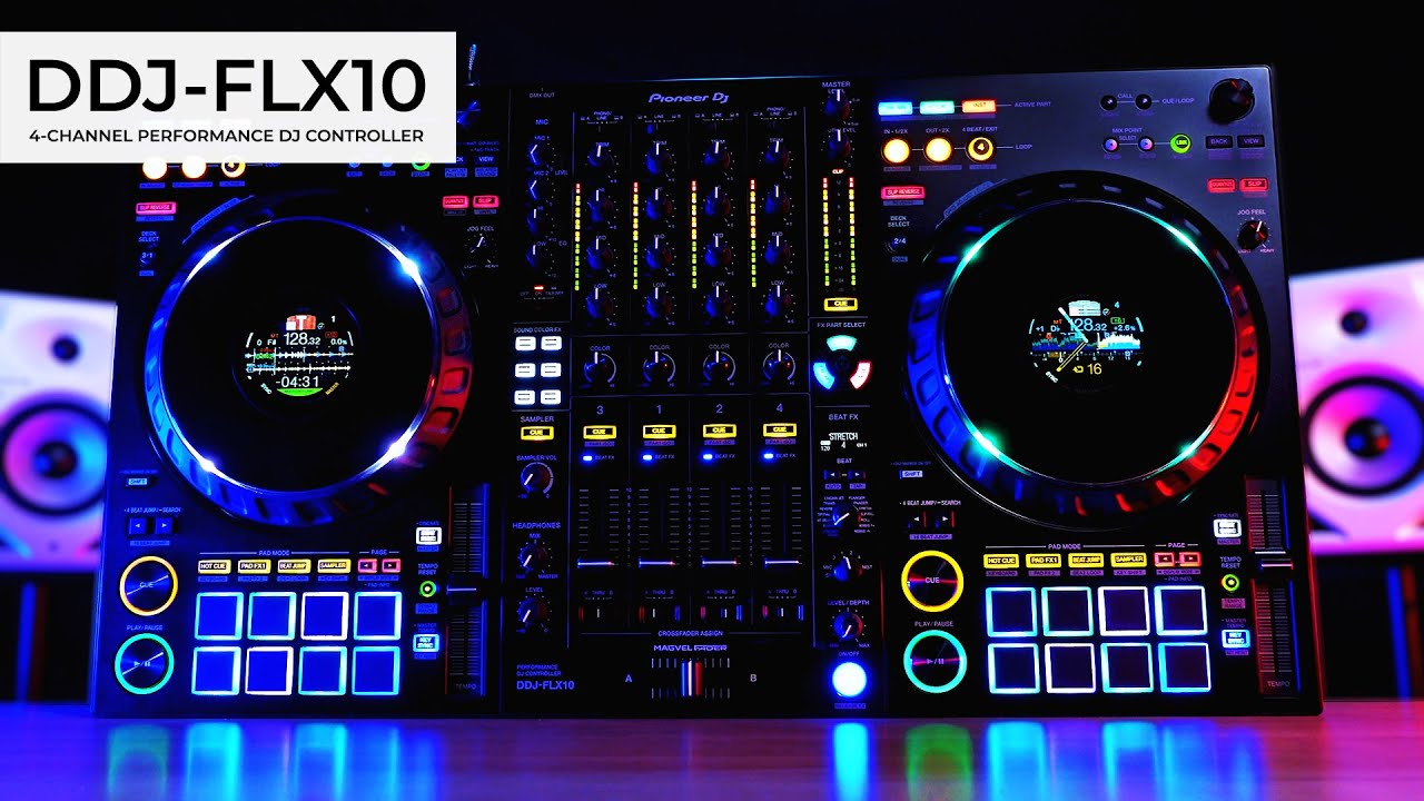 DJ-контроллер Pioneer DJ DDJ-FLX10 | PLAY VINYL - UA