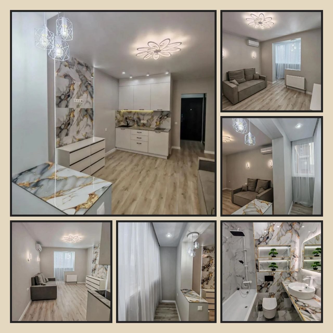 Студия, 25 м², ЖК Самолет 2 · Западный Обход