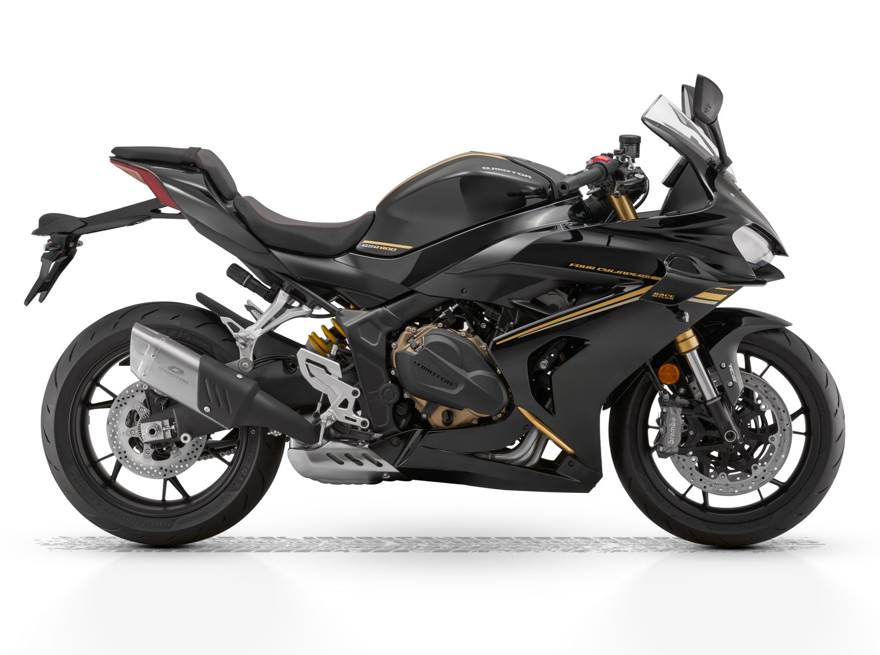 に適合する オートバイ QJ800GS-G SRK800RR QJ800 2023 スリップオン