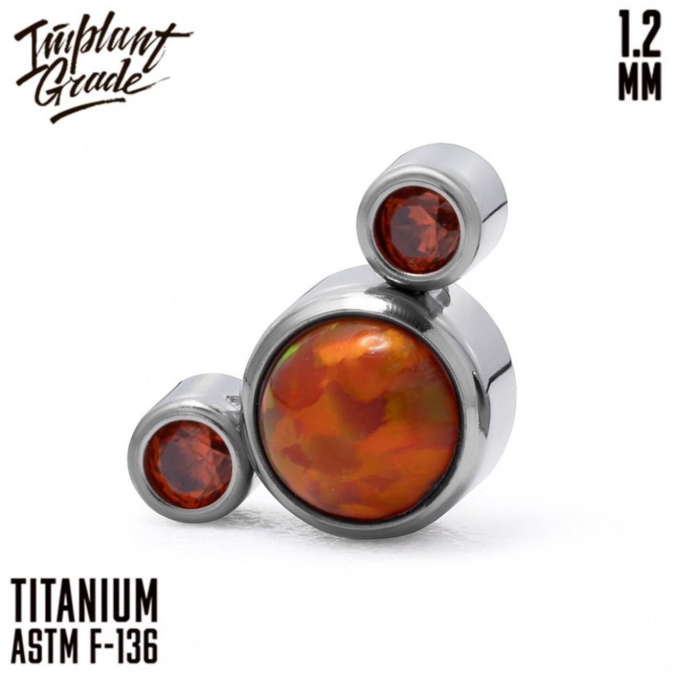 Накрутка 3K Orange Implant Grade 1.2 мм титан — фотография товара из каталога Rock House