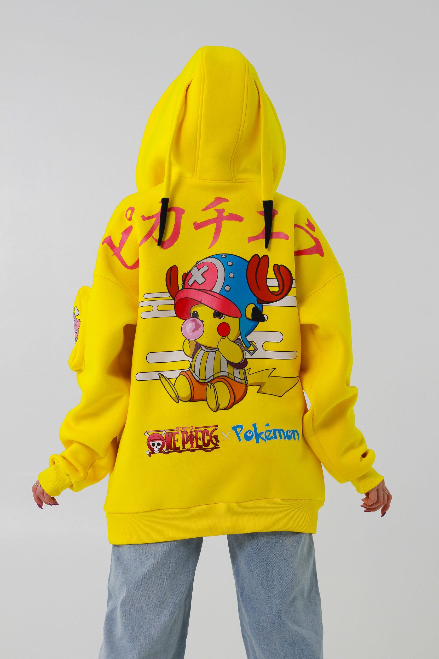 Худи Pokemon x One Piece