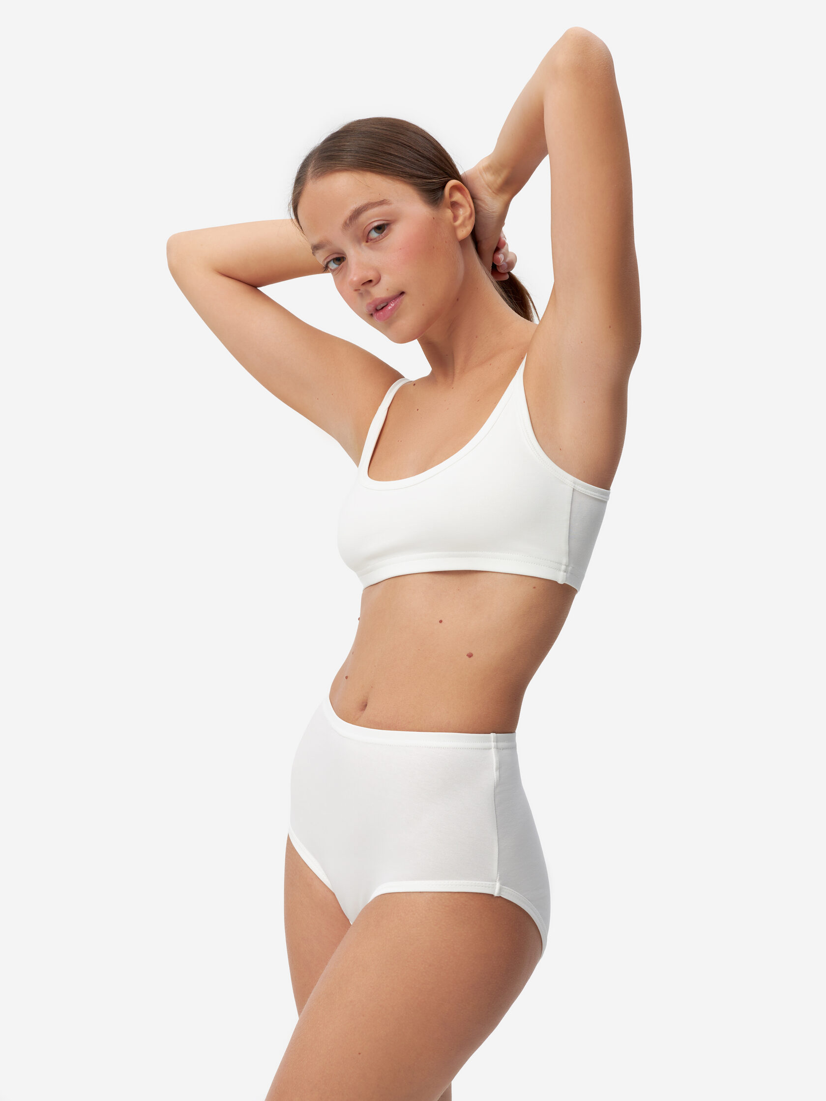 BILINGUA LADIES: Трусы с широкой ластовицей Linen