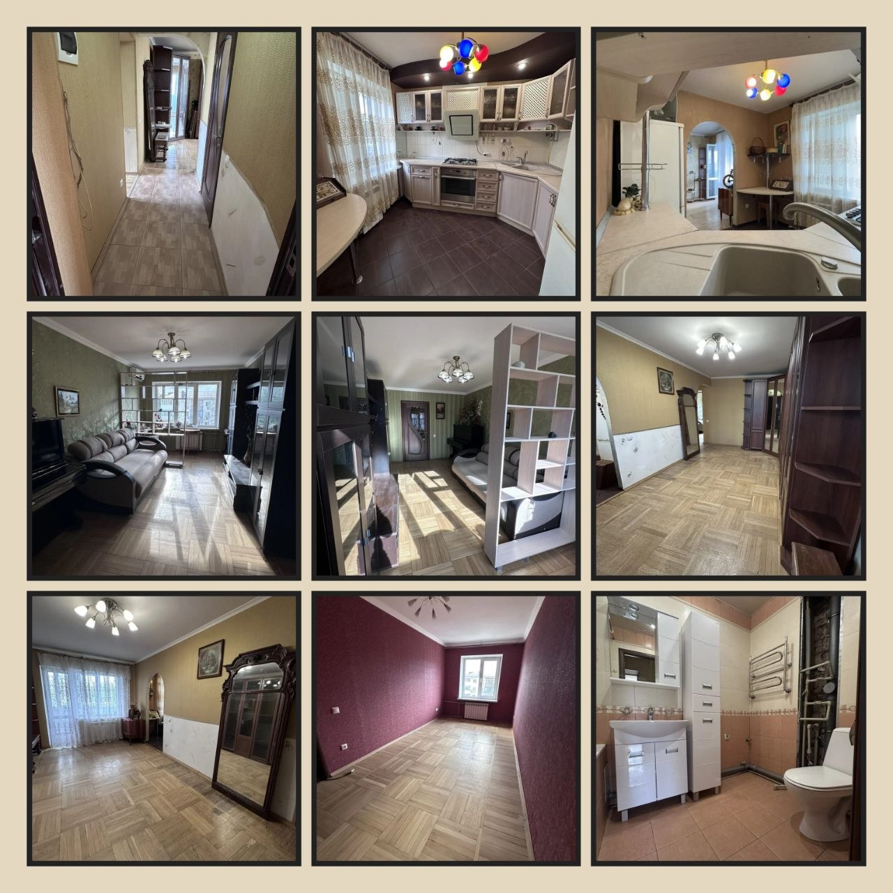 3-комнатная квартира, 63 м², ЧМР