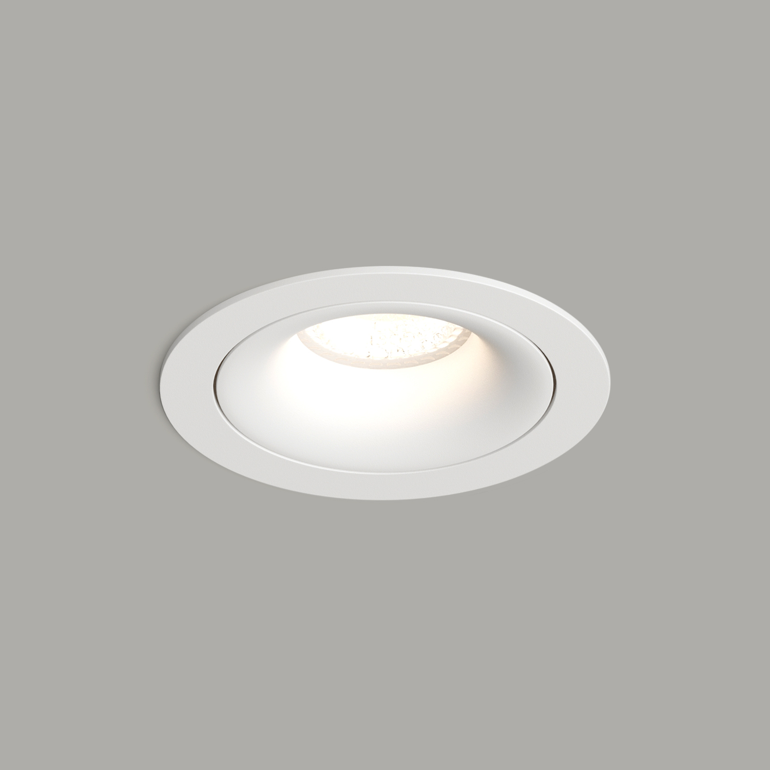 Встраиваемый светильник GU10 белый алюминий Denkirs DK2120-WH DK2120-WH