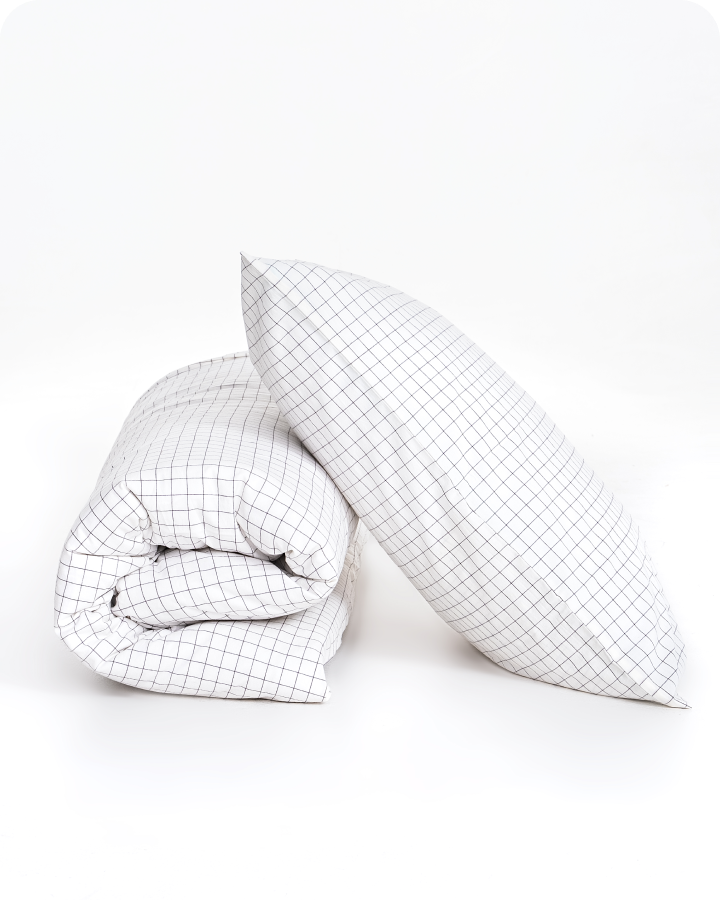 Белый меланж