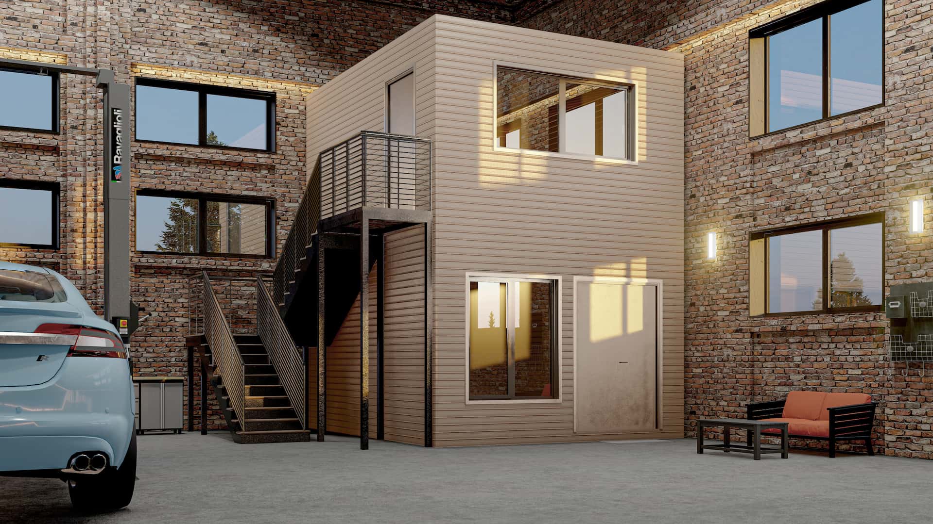 Встроенные помещения