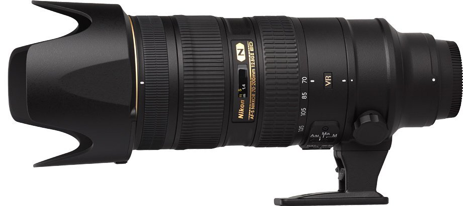 Объектив Nikon 70-200mm f/2.8G ED AF-S VR II Zoom-Nikkor - Объективы Nikon