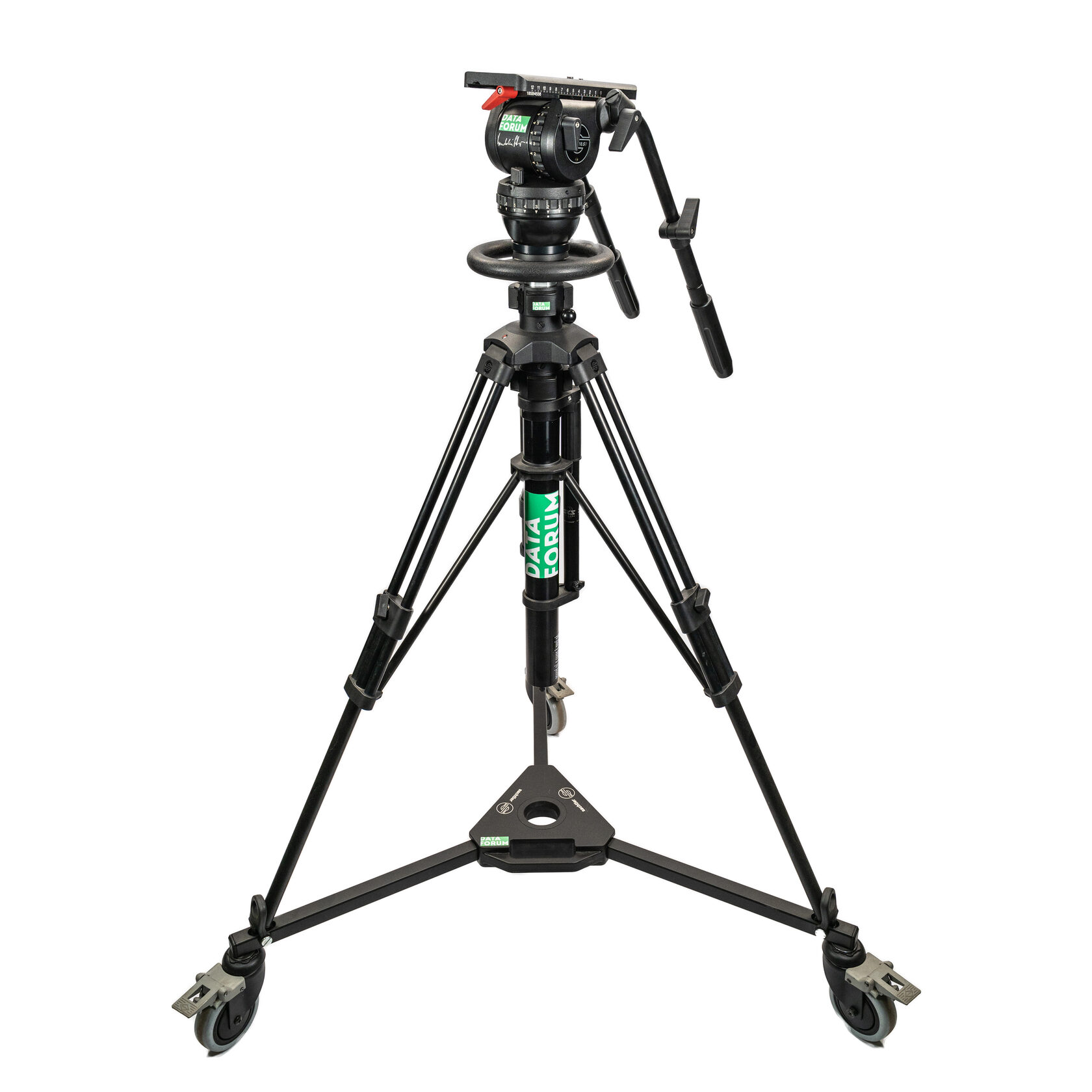 Штативная система Sachtler. Штатив Pedestal C I + голова Sachtler Video Fluid Head 18 SB + основание Sachtler Dolly Flowtech Standard - изображение 1
