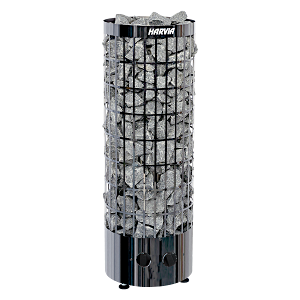 電気ストーブ Harvia Cilindro PC90 Black Steel