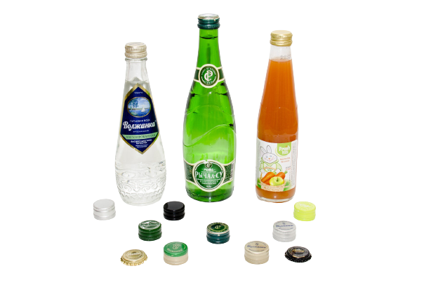 Алюминиевые винтовые колпачки для укупорки бутылок оптом в ассортименте ...