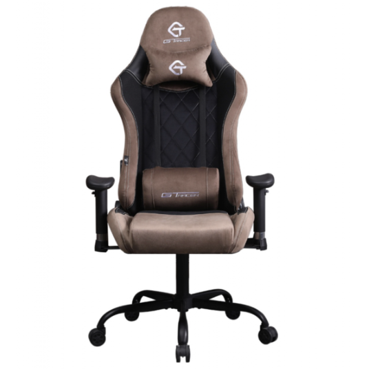 Кресло офисное с регулируемой спинкой 306 коричневый