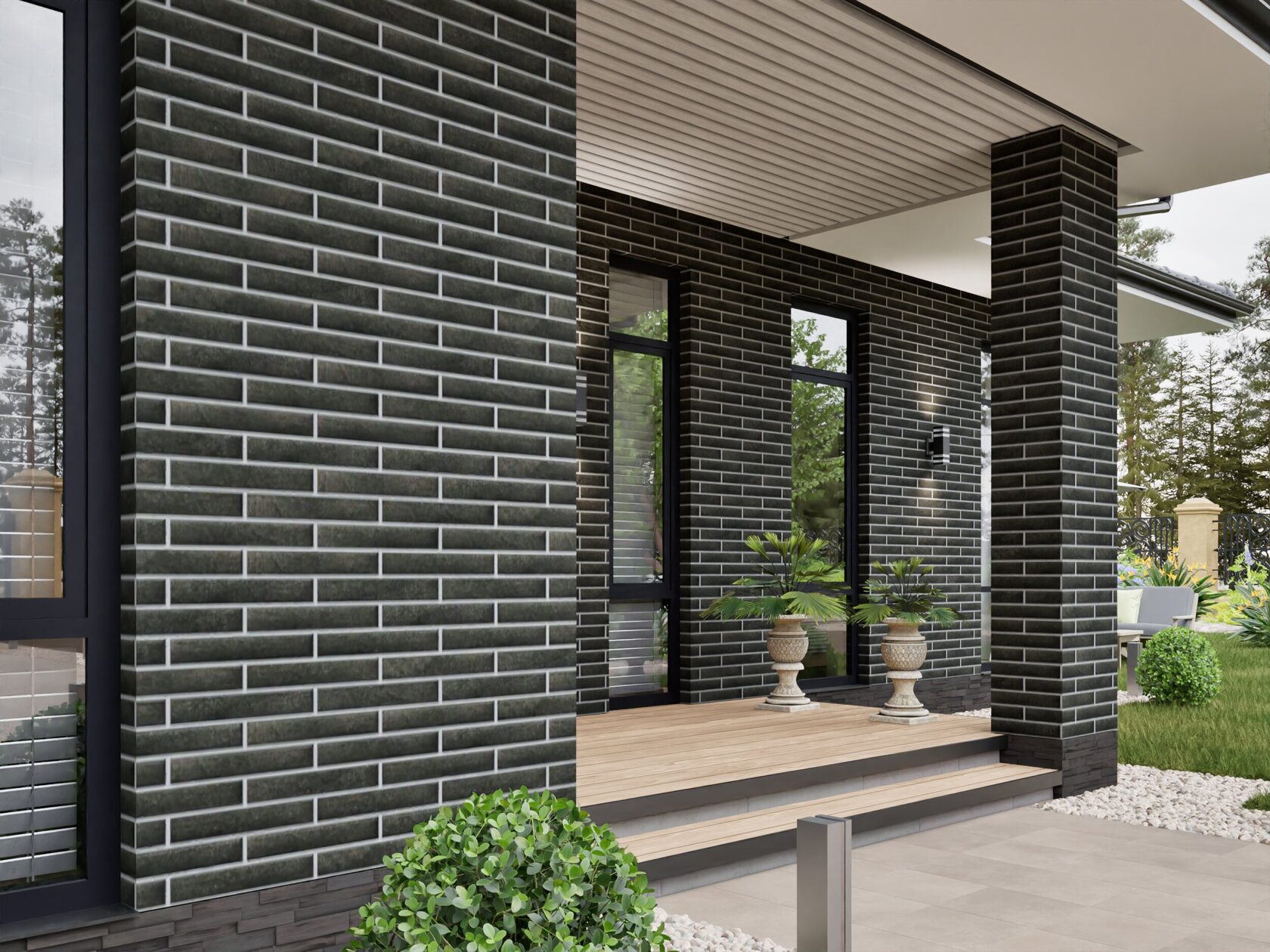Термопанель Paradyz Carrizo Basalt Elewacja — фото 8