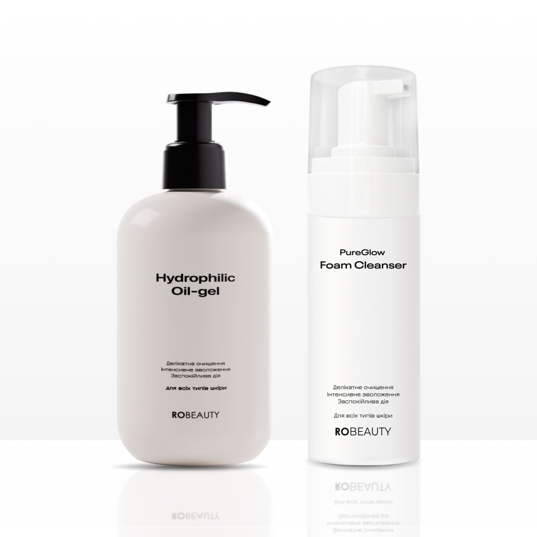 Cleansing Duo: Гідрофільна Олія-Гель × PureGlow Foam - Очищення - Обличчя - купити в Україні