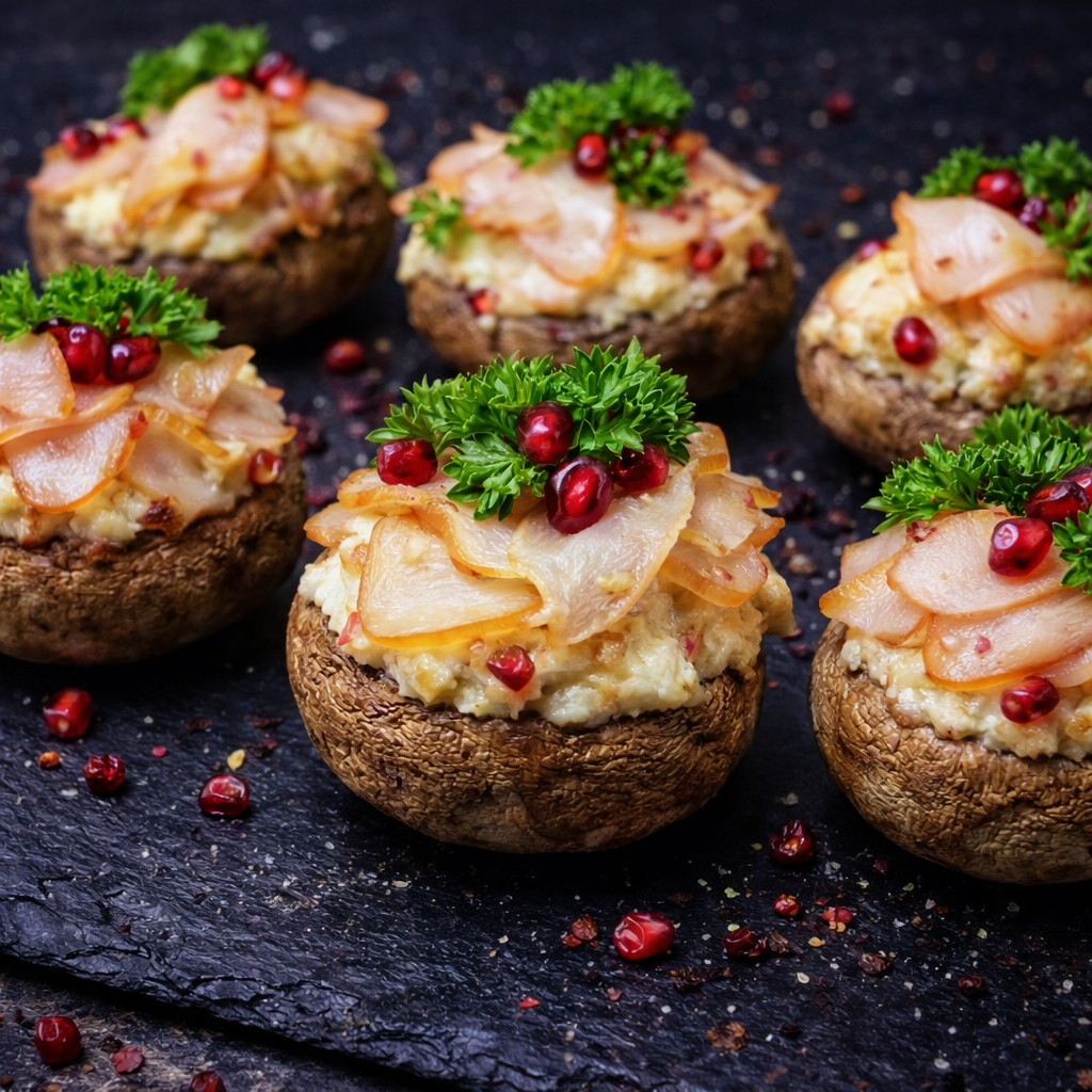 Грибная корзинка "Песто с копченой курочкой" — 80 г