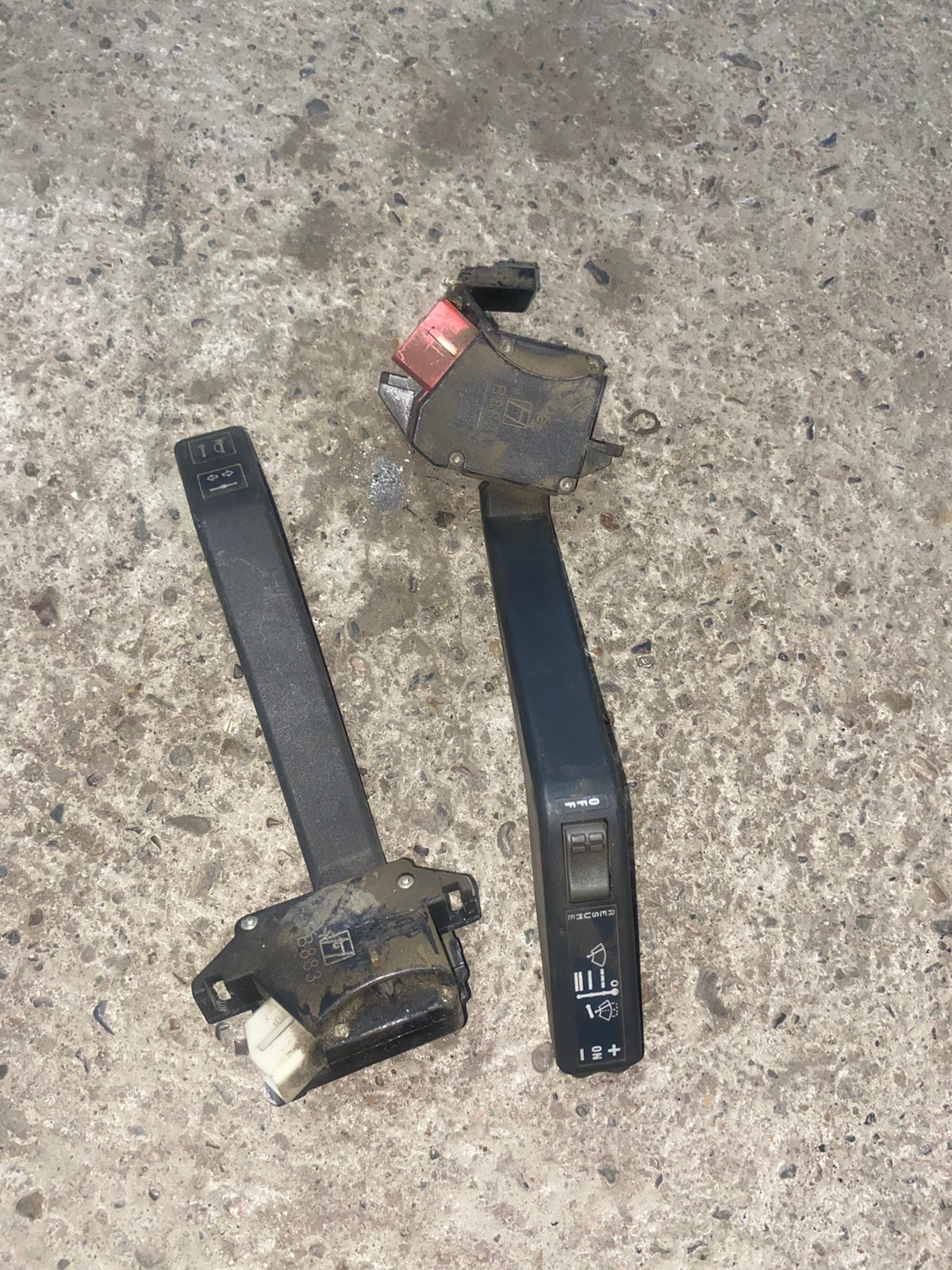 Подрулевой переключатель на Ивеко траккер