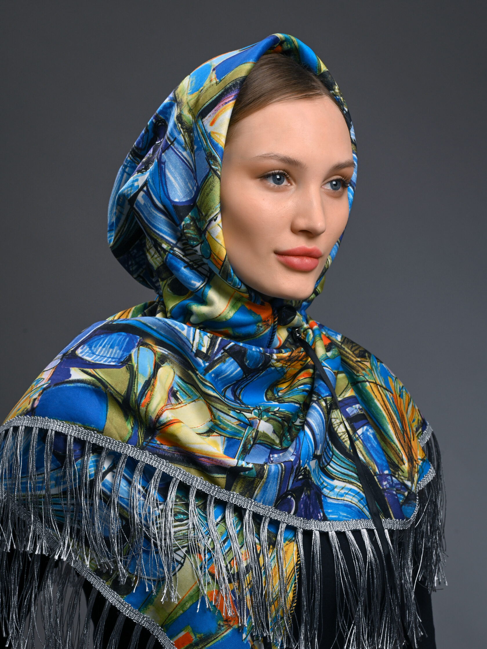 капор из трикотажа