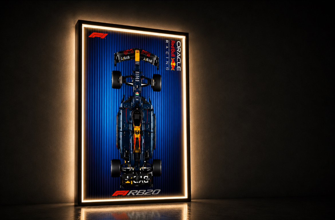 Red Bull RB20 Formula 1 v2 — коллекционный постер