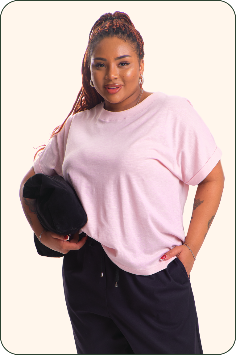 Футболка «Пион», розовый