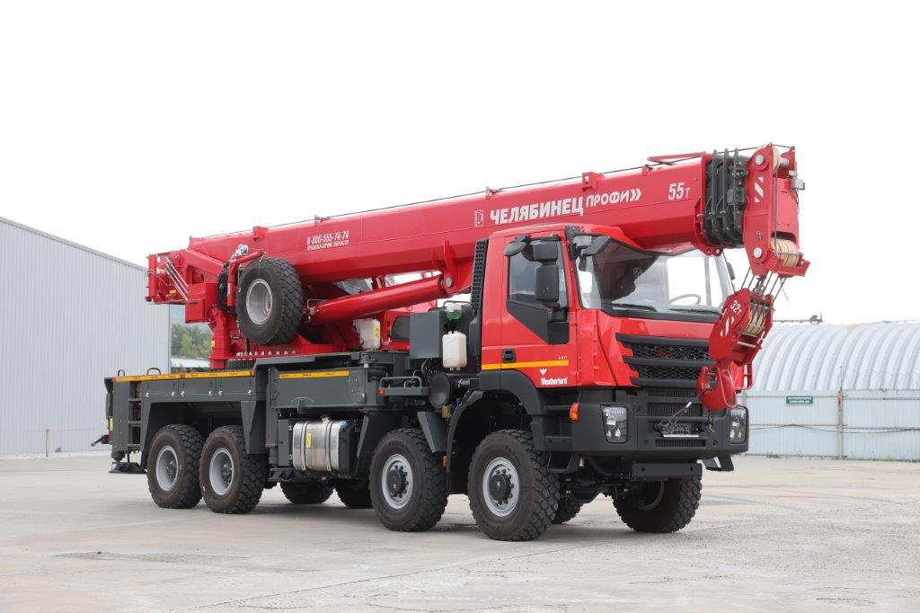 Автокран КС-65760 на шасси 8х8 АМТ 732900