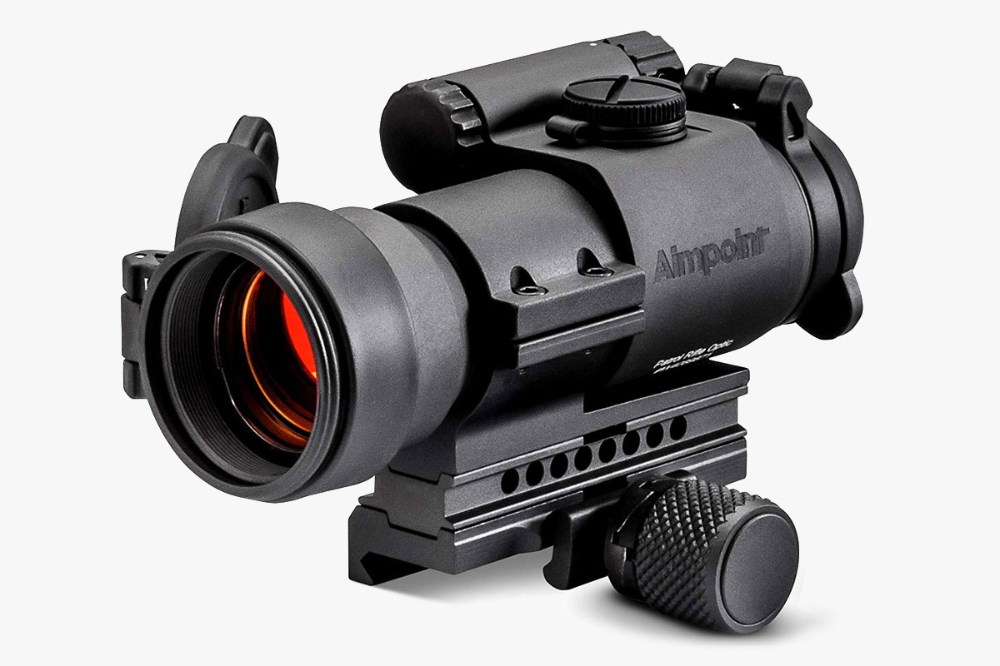 Aimpoint Patrol Rifle Optic. Aimpoint Carbine Optic. Aimpoint Pro Red Dot Reflex Sight with qrp2 Mount and Spacer. Aimpoint m4.