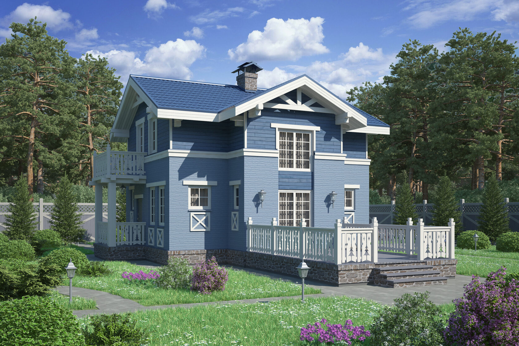 V-ДК-7 — типовой проект дома