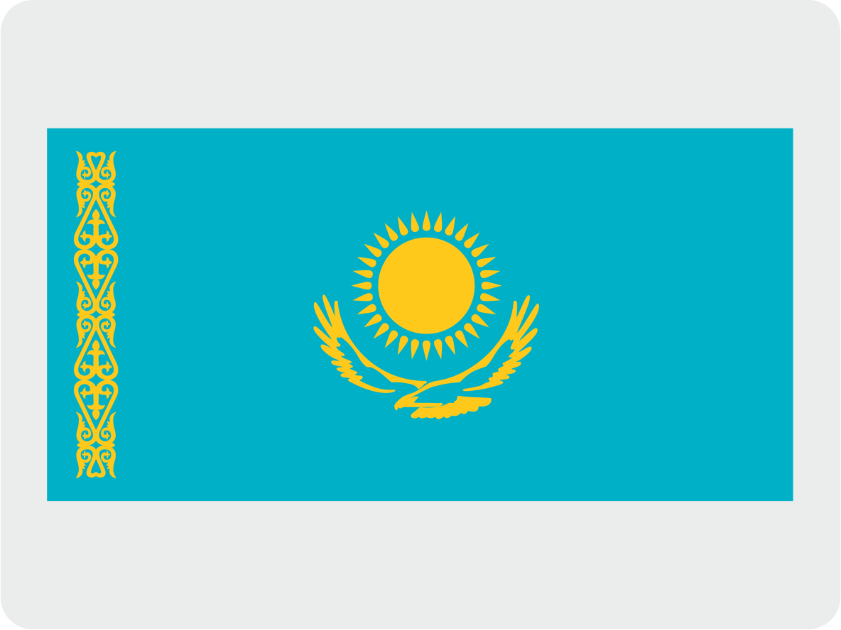 Флаг казахстана картинки карандашом