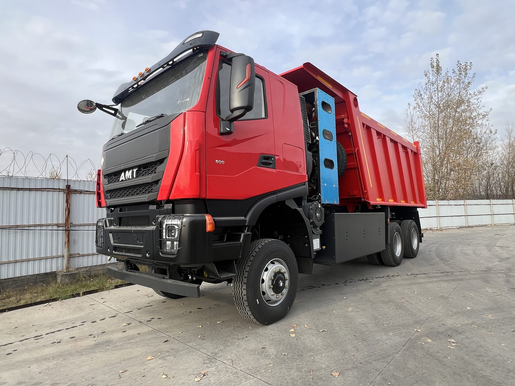 Самосвал АМТ 658910 6х6 на метане CNG
