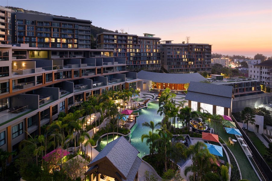 ЖК The Panora Phuket Condo, Сурин пляж, Пхукет — вид комплекса