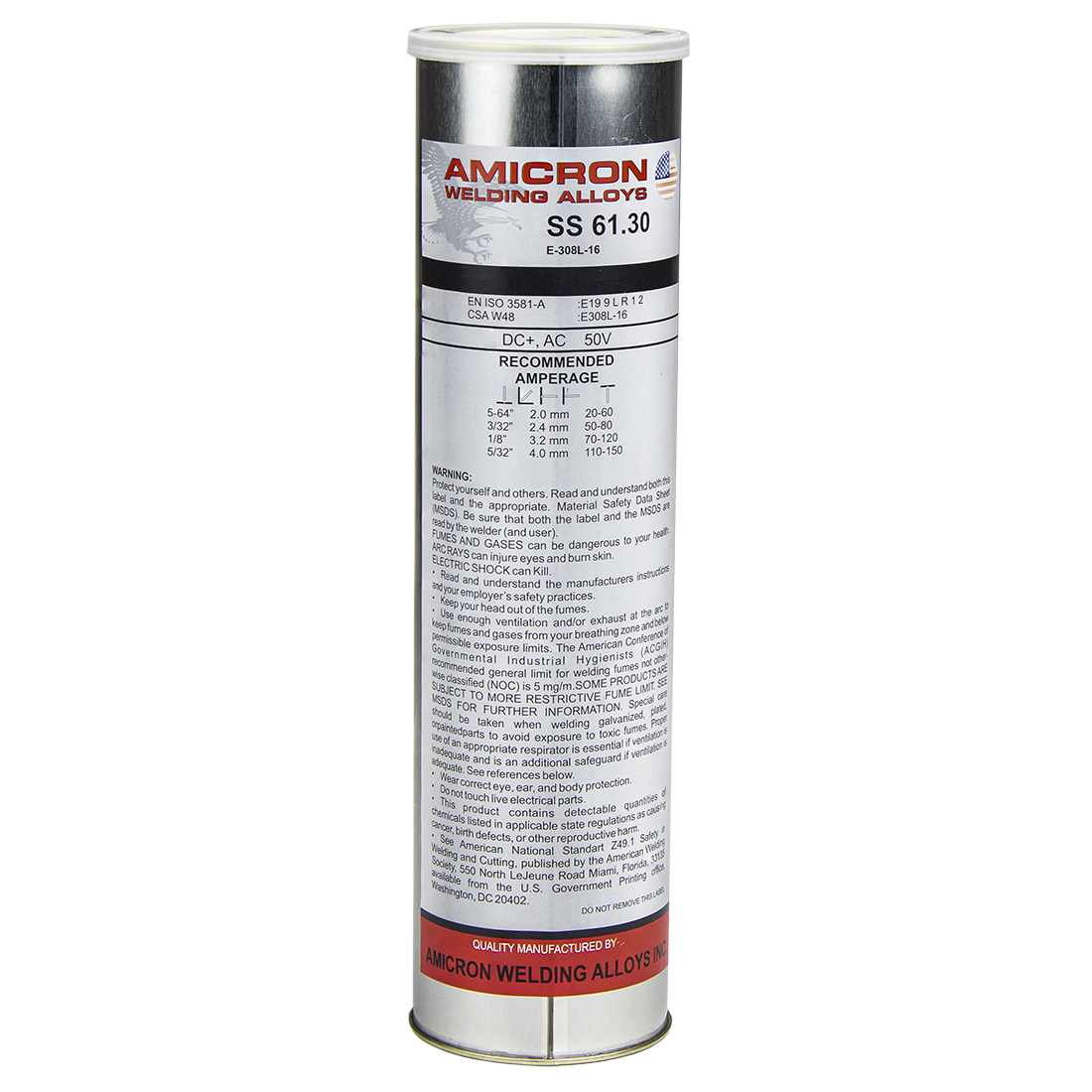 Электроды SS 61.30 d.2,4 (4кг) START Amicron W.A. 06AMSS24
