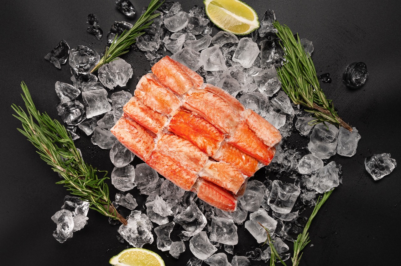 Мясо краба волосатика