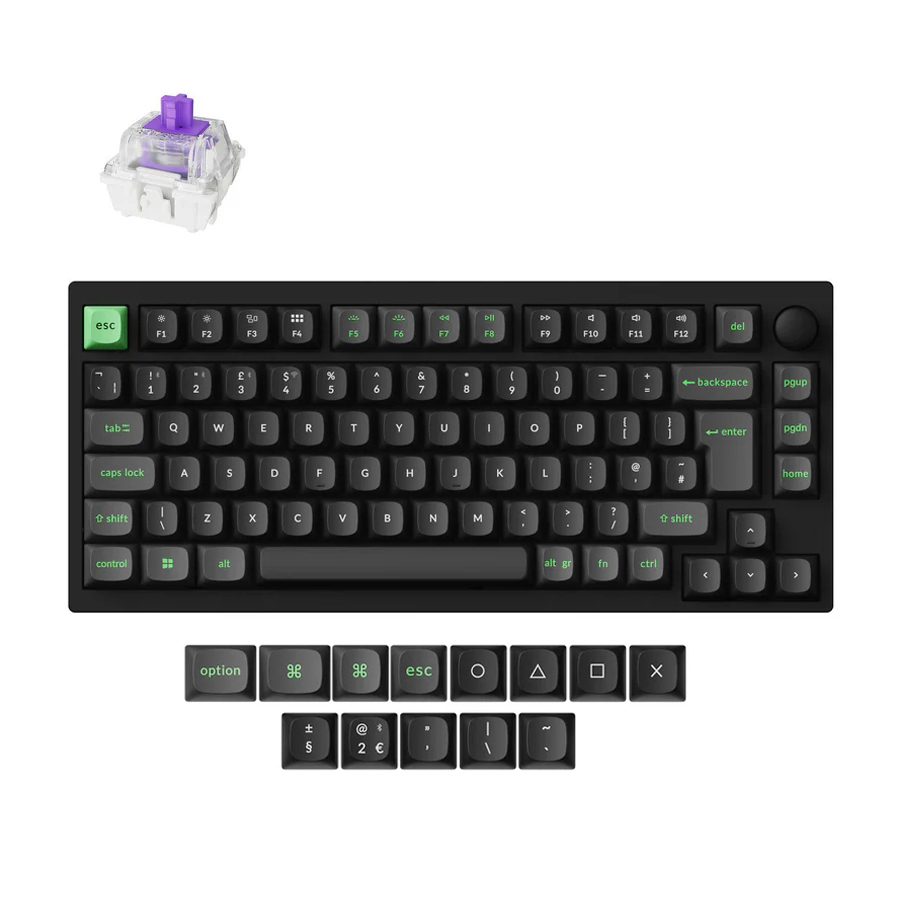 Lemokey P1 HE 75% Magnetic Keyboard 本体 Lemokey P1 HE — игровая магнитная клавиатура 75% с магнитными
