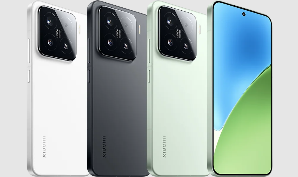 Xiaomi 15 с функцией реверсивной зарядки и экраном 6.36 дюйма