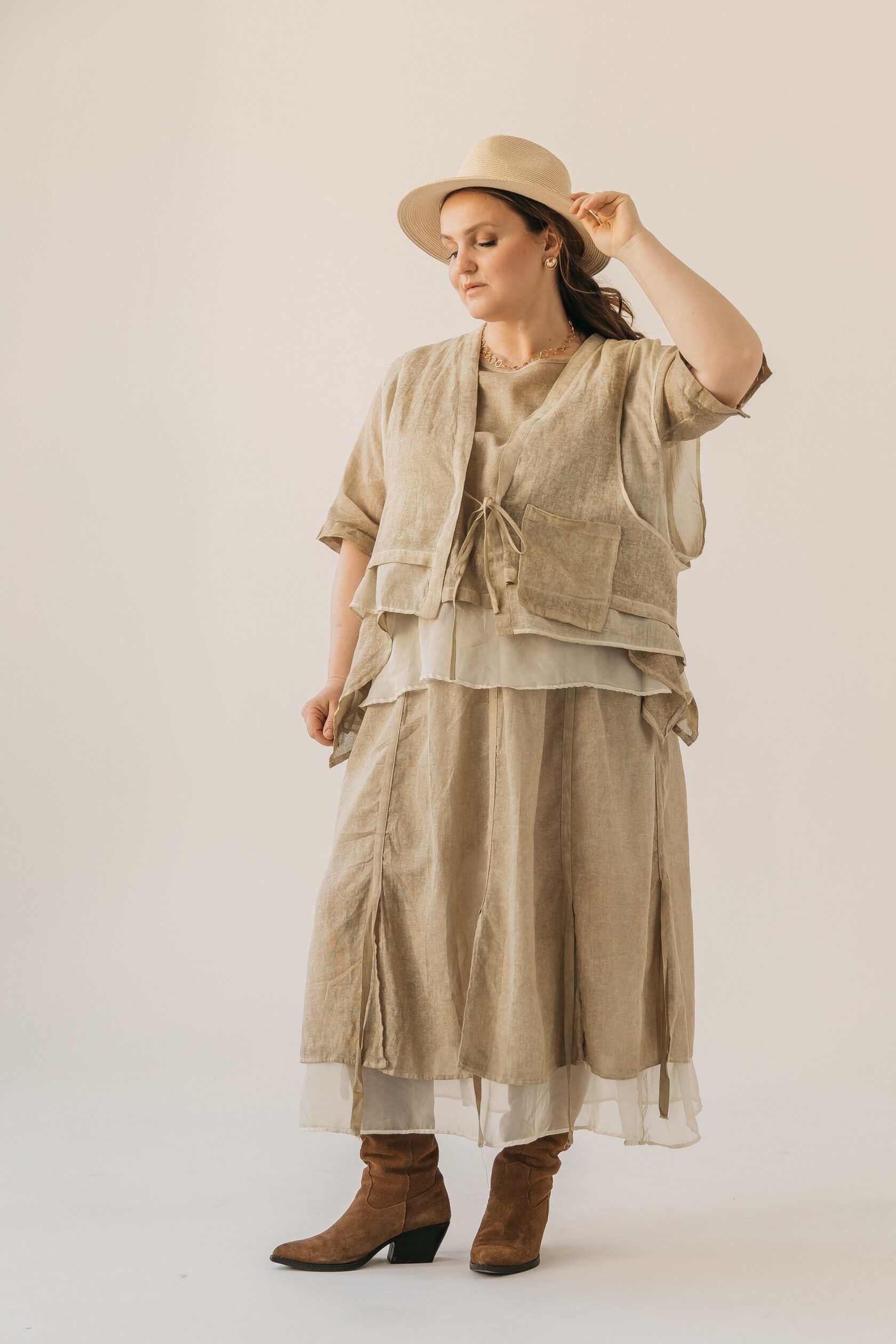 Юбка с воланами «Воздух»